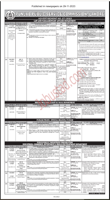 PPSC jobs page 2